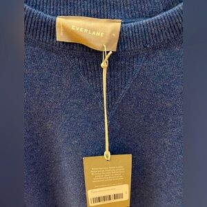 Women’s Brand New Everlane Cashmere Sweater Blue XL